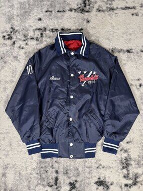 Vintage Thornill Reps Nylon Varsity Jacket